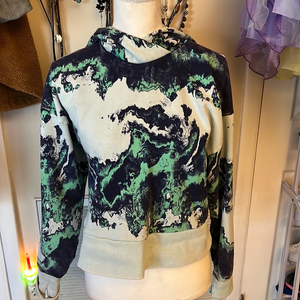 Tie dye joy lab hooded sweatshirt